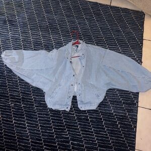 Fashion Nova Sky Blue Denim Jacket